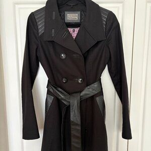 Mackage Noel Trench Jacket • Black • XS